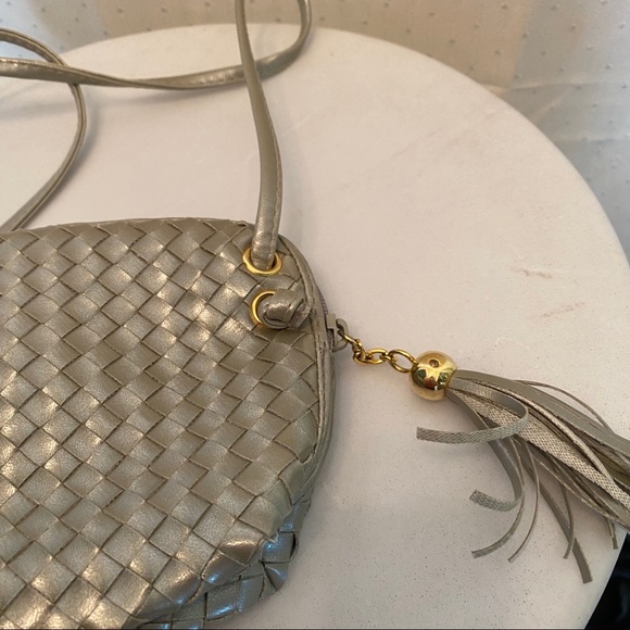 J. G. HOOK Silver weaved cross purse - Picture 2 of 9